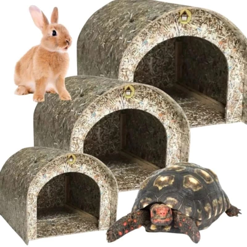 Toca Para Tartaruga Grande Jabuti Pequena Casinha Pet Coelho Galinha Codorna Chinchila Porquinho da Índia Ecológica