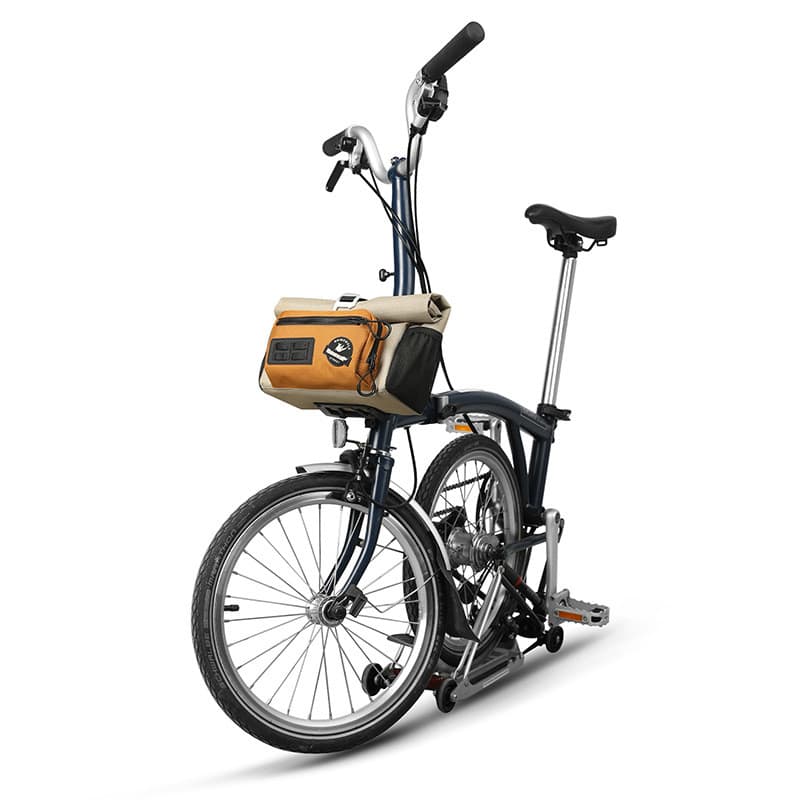 P P P8 dobrável bicicleta brompton pequena cabeça de pano saco nariz de porco acessórios cesta de vegetais saco frontal