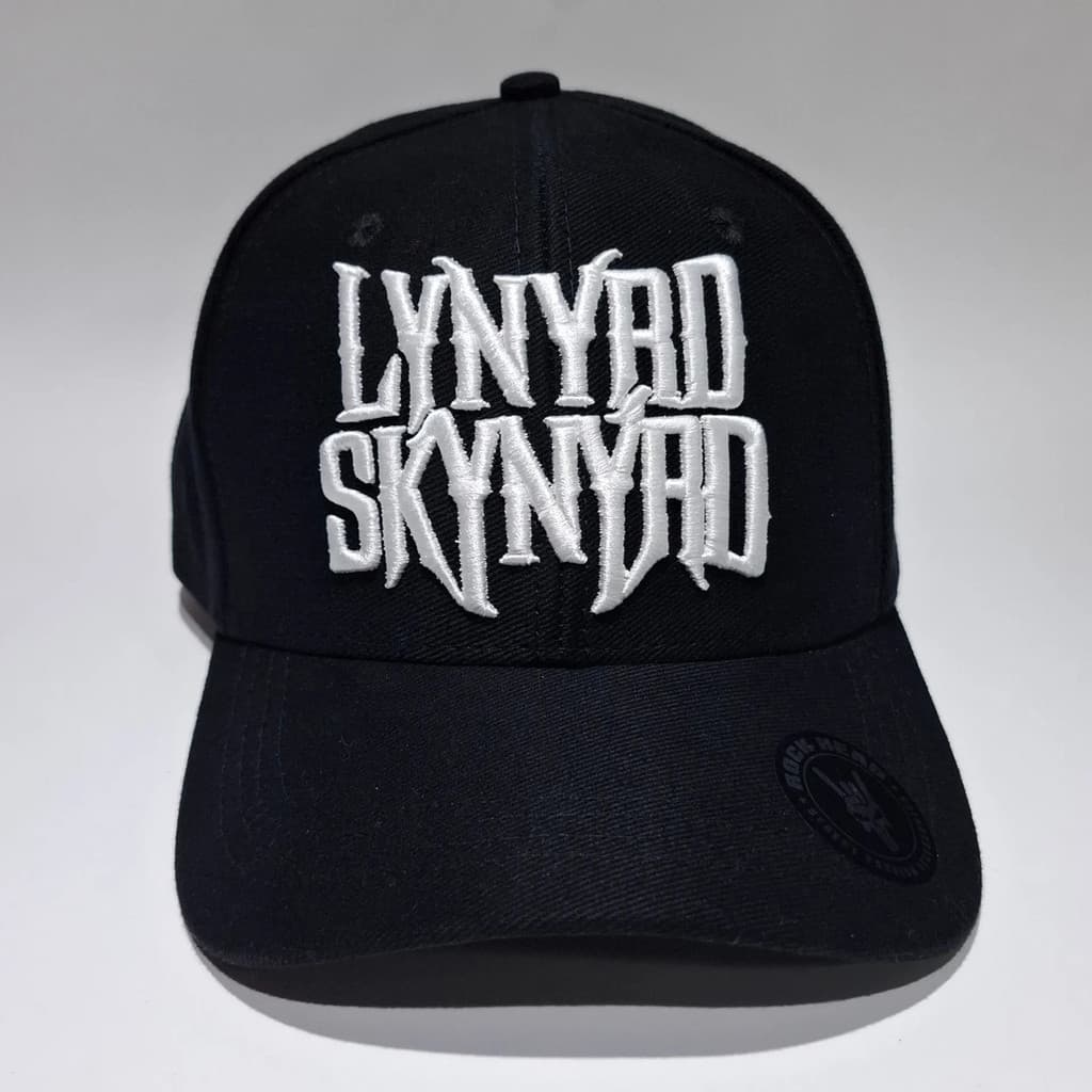 Boné Lynyrd Skynyrd Banda Rock Preto Un Logo