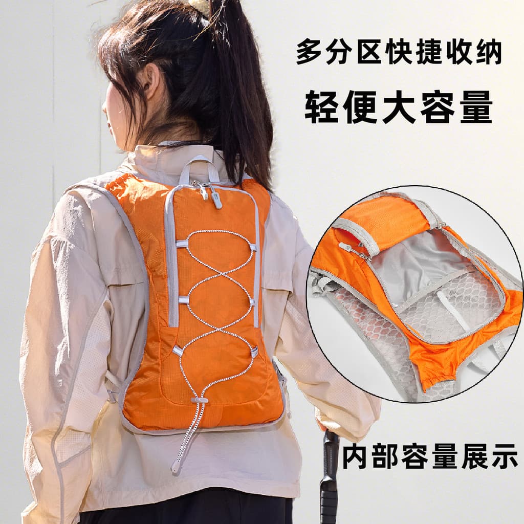 Esportes ao ar livre saco de água portátil dobrável caminhadas escalada maratona ciclismo saco água acampamento grande c