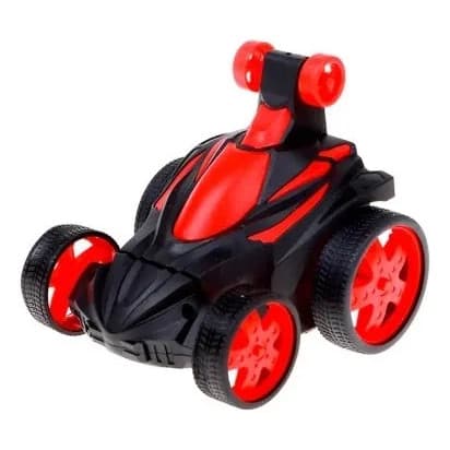 Carrinho Controle Remoto Criança Crazy Flip Led Carro Vortex 360°