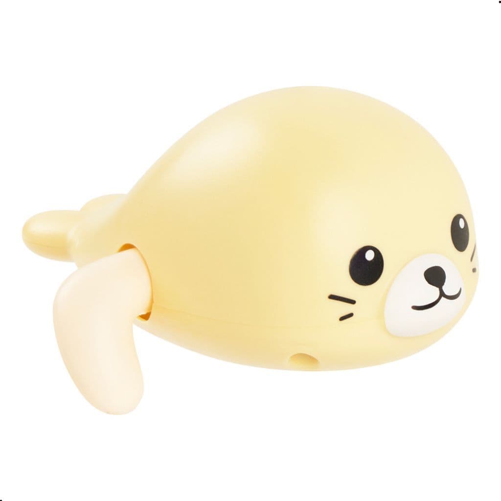 Brinquedo Infantil Bebe Criança Água Nada Ao Dar Corda Foca Pimpolho