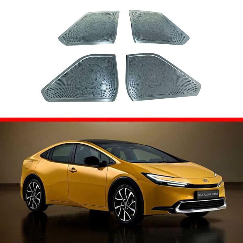 Adequado para Toyota23 Prius Moldura de buzina de porta Prius Série 60 Moldura decorativa de áudio Adesivo Lantejoulas P