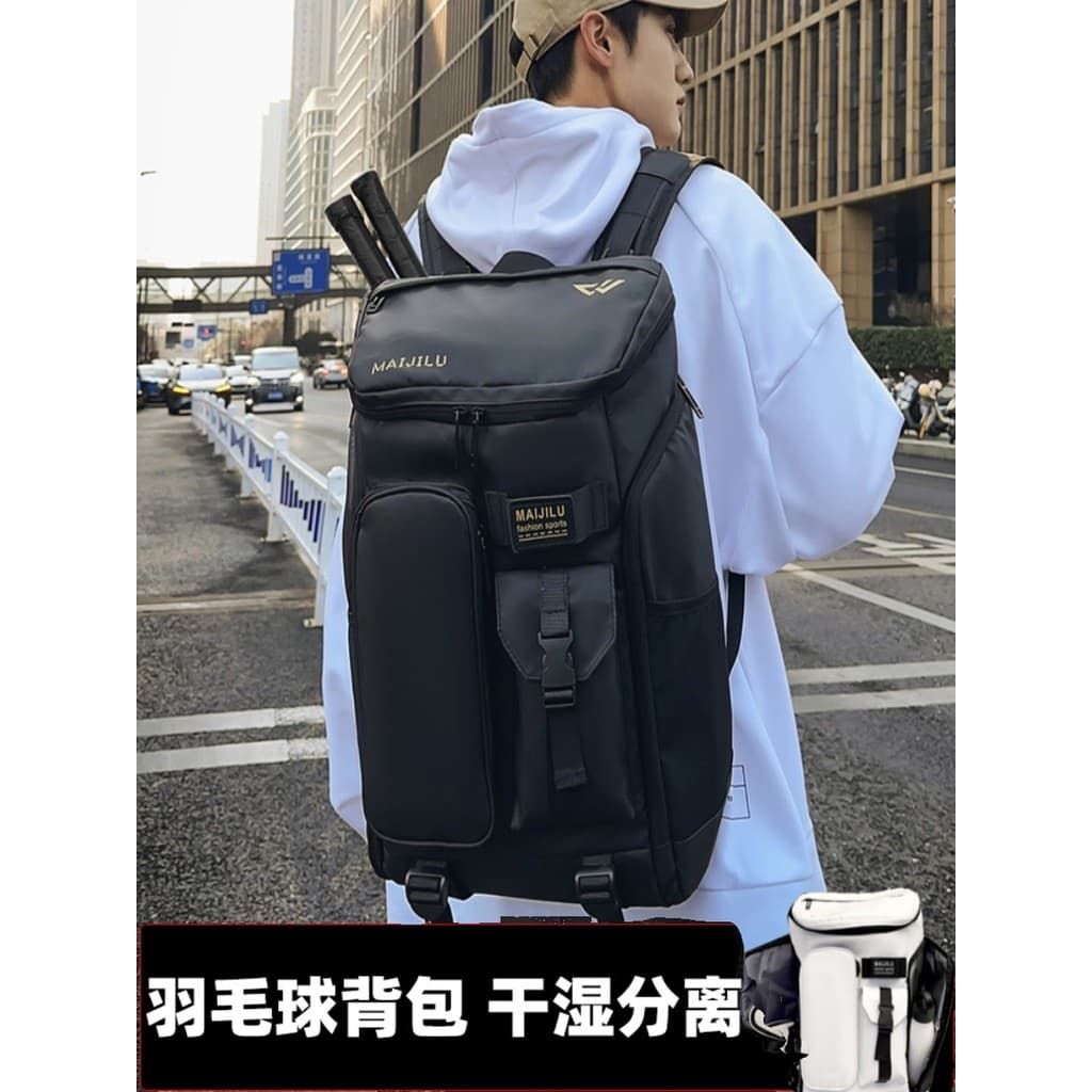2025 novo estilo saco de Badminton mochila das mulheres dos homens grande capacidade saco esportivo profissional raquete