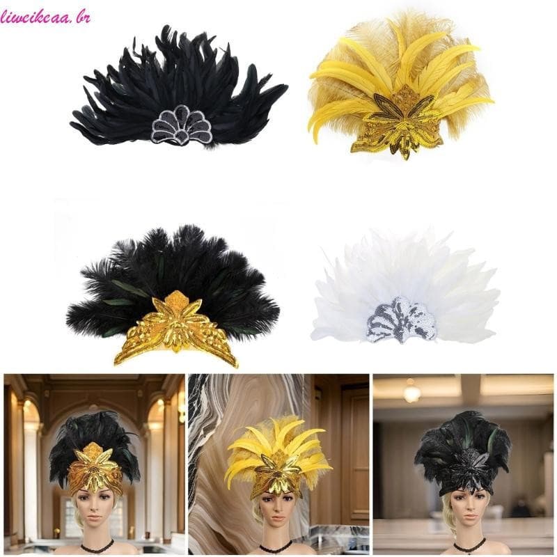 liweikeaa Tiaras Feitas À Mão , Acessórios Cabelo Mardi Gras Para E