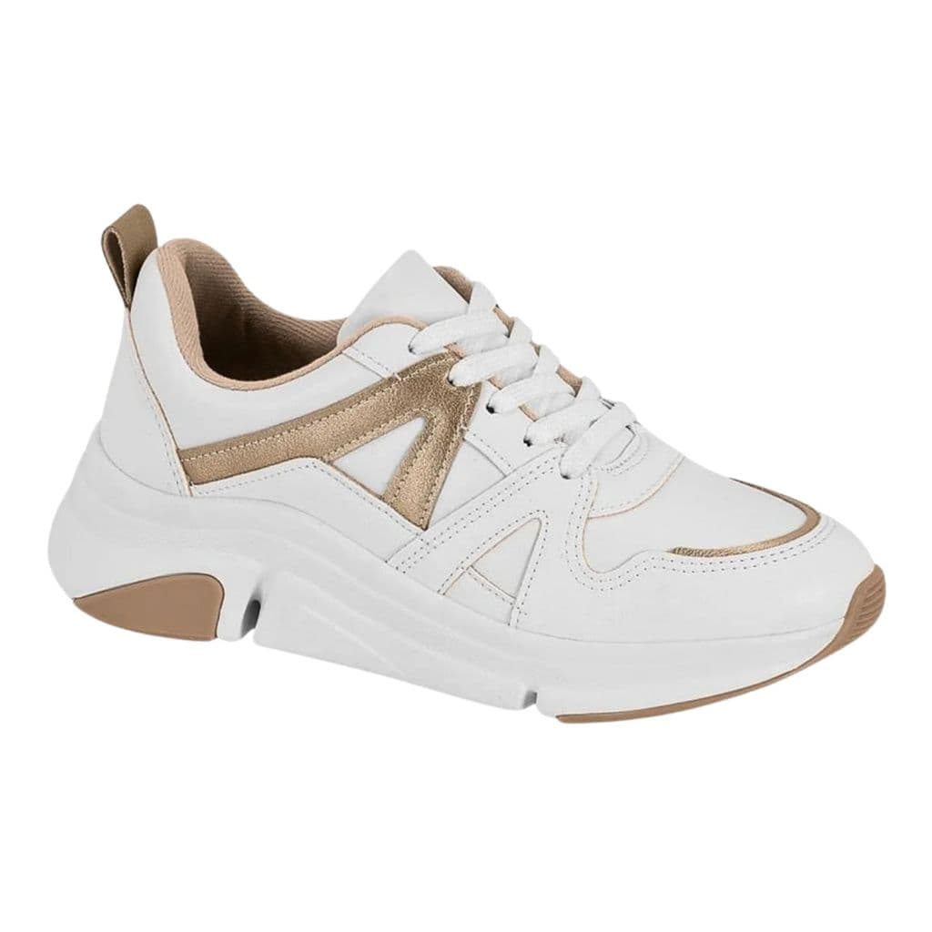 Tênis Modare Premium Moda Feminina Palmilha Confortável Branco 7401.102