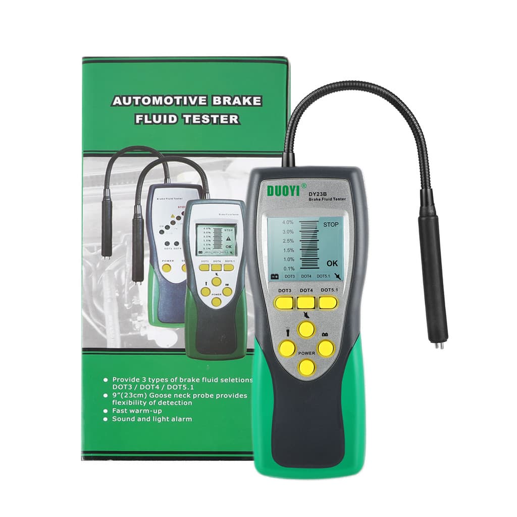 Um mais DY23B testador de fluido de freio doméstico/loja de reparos de automóveis Universal caneta de teste de umidade d