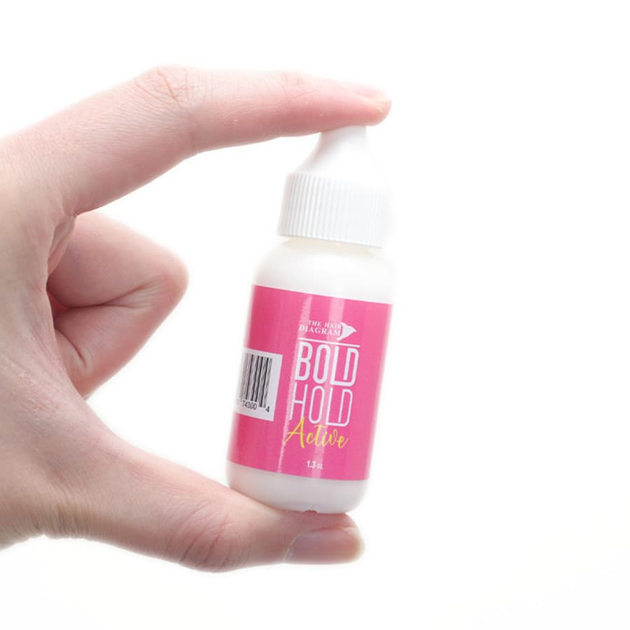 Cola  BOLD HOLD Hair Diagram à prova d'água 1,3 oz (S14)