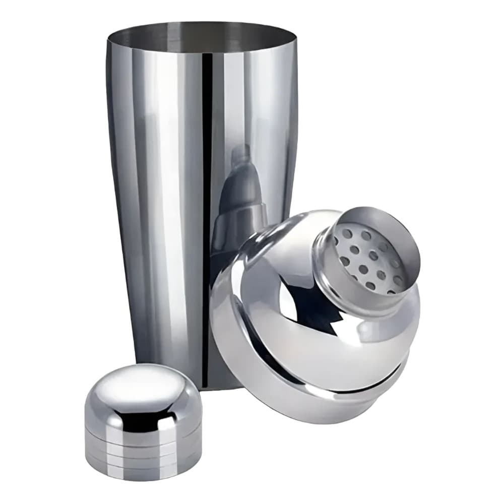 Coqueteleira Inox 500ml com Filtro para Drinks Caipirinha