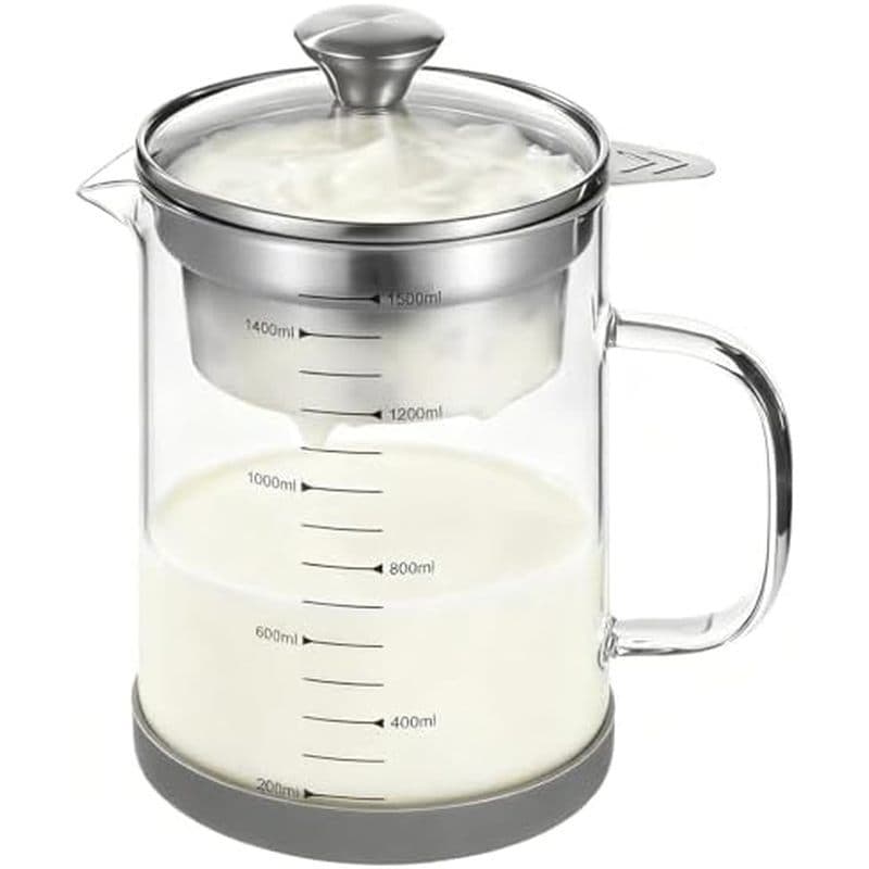 Coador De Iogurte 50 Onças , Bule De Vidro , Jarra De Chá Gelado , Jarro De 1500 Ml