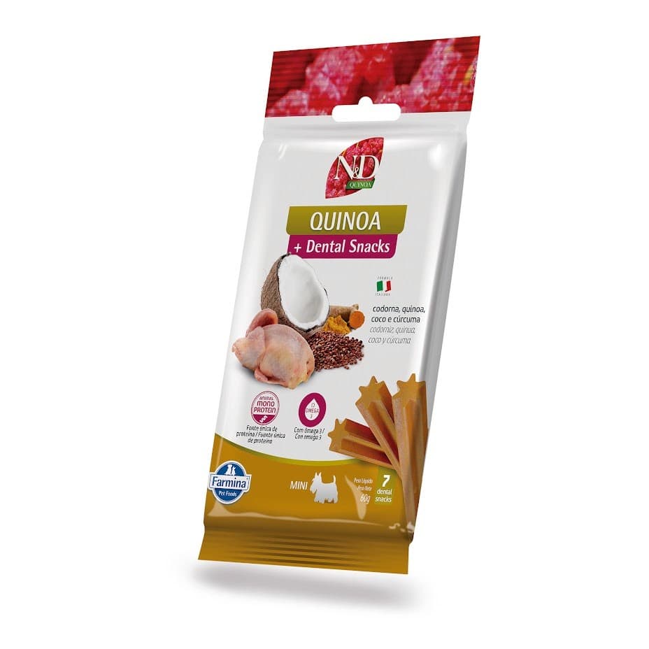 ND QUINOA SNACK CAN CODORNA ADT MINI 0,06KG