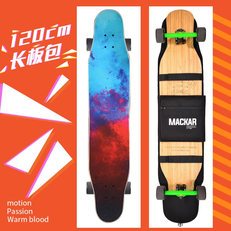 MACKAR profissional saco de skate longboard saco de armazenamento de skate mochila longboard mochila saco de armazenamen