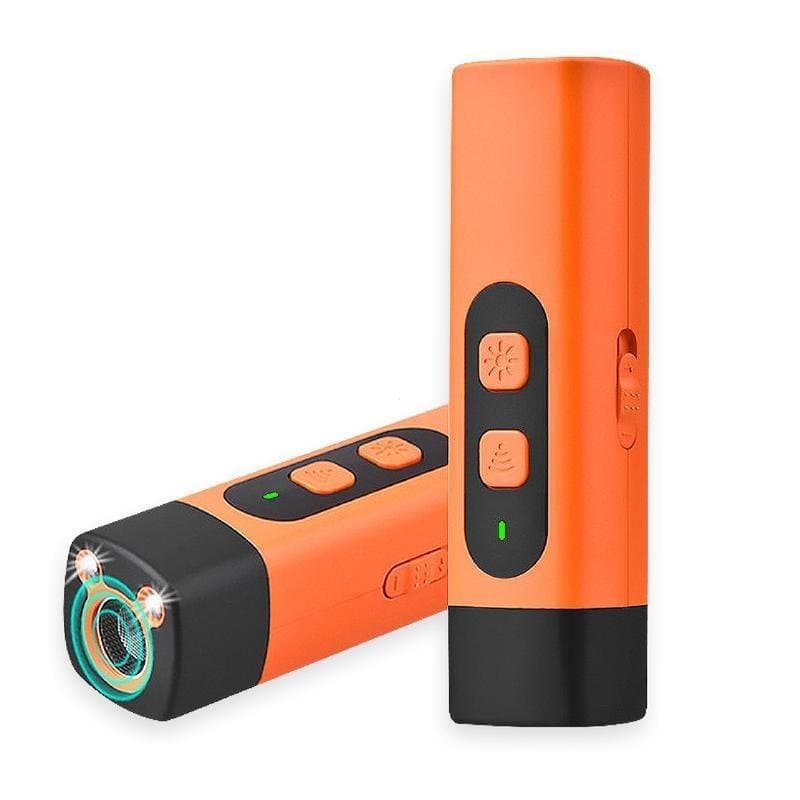 Transmissor sonoro profissional Pet Safe para treinamento de cães, equipado com uma lanterna LED, alcance efetivo de 30