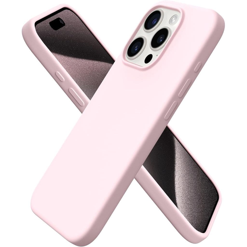 Capa de telefone compatível com ORNARTO 15Pro de 6,1 polegadas, capa protetora de borracha macia de três camadas, capa f