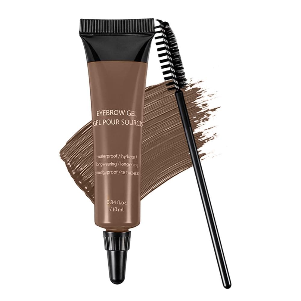 Gel para Sobrancelhas Líquido à Prova d'Água e Resistente a Manchas de Longa Duração, Tintura para Sobrancelhas, Gel par
