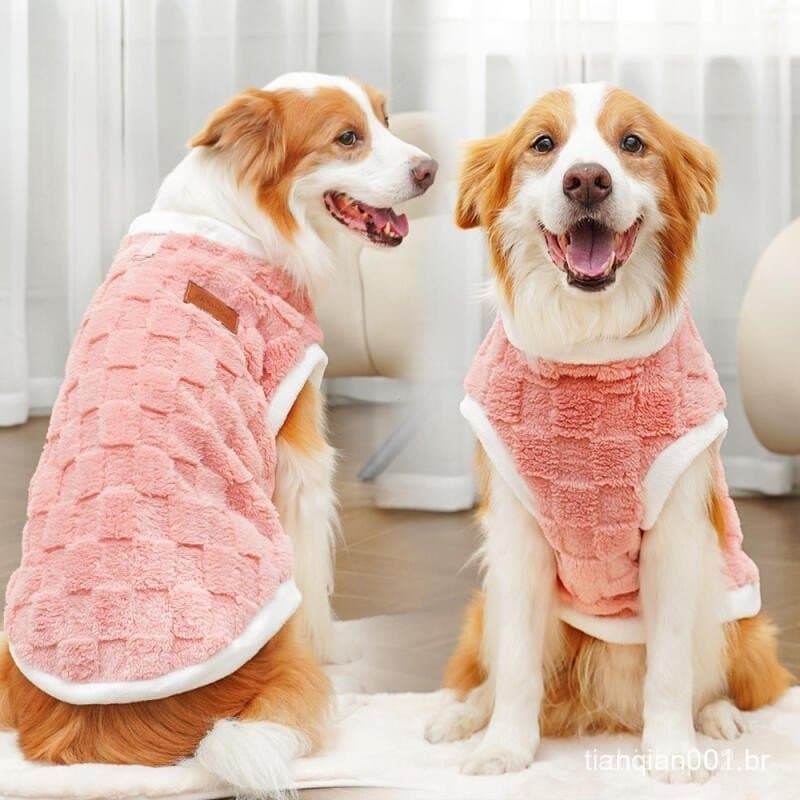 Cães Grandes Roupas De Inverno Quente Camisola XS-8XL Tamanho Para Animais De Estimação Golden Retriever Casacos Moletom