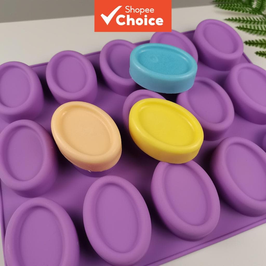 Molde de Silicone - Sabonete Resina Bandeja de Cubos de Gelo com 15 Cavidades