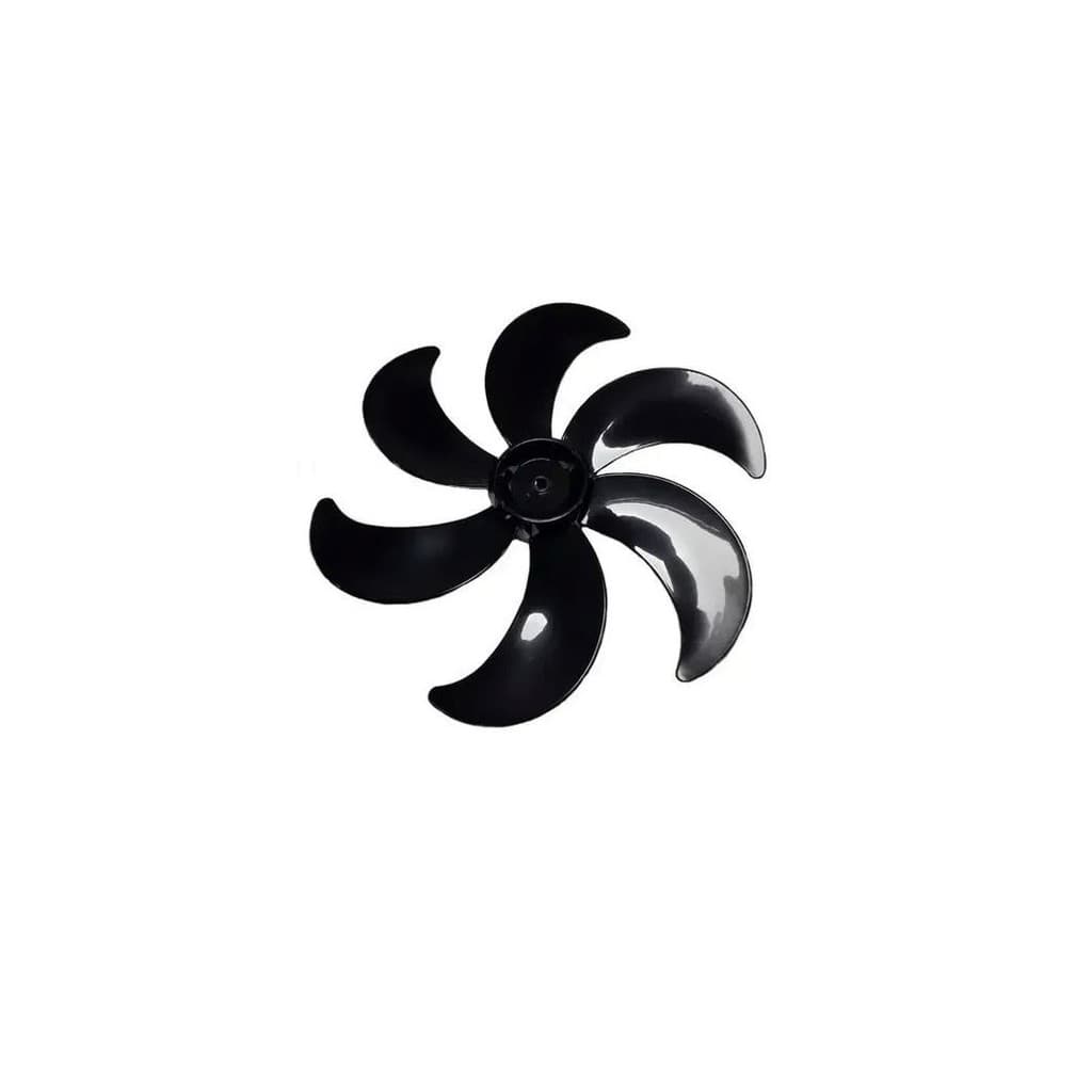 Hélice Ventilador Britânia 6 Pás 30cm B30 / Protect 30 Six / Ventus Turbo / B30 Turbo / BVT30 Turbo Preta