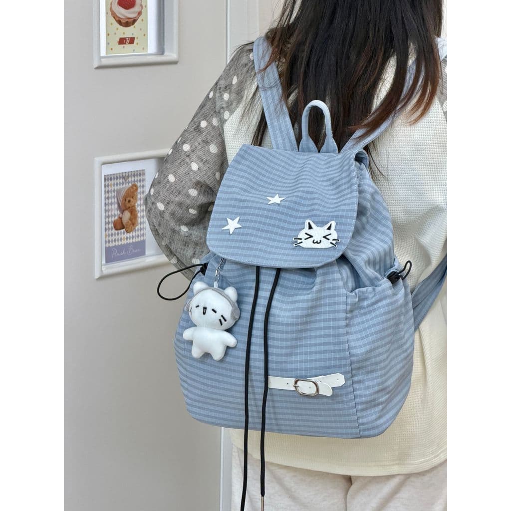 Bonito ins estilo cordão mochila estudantes do ensino médio estudantes do ensino médio estudantes do sexo feminino Casua