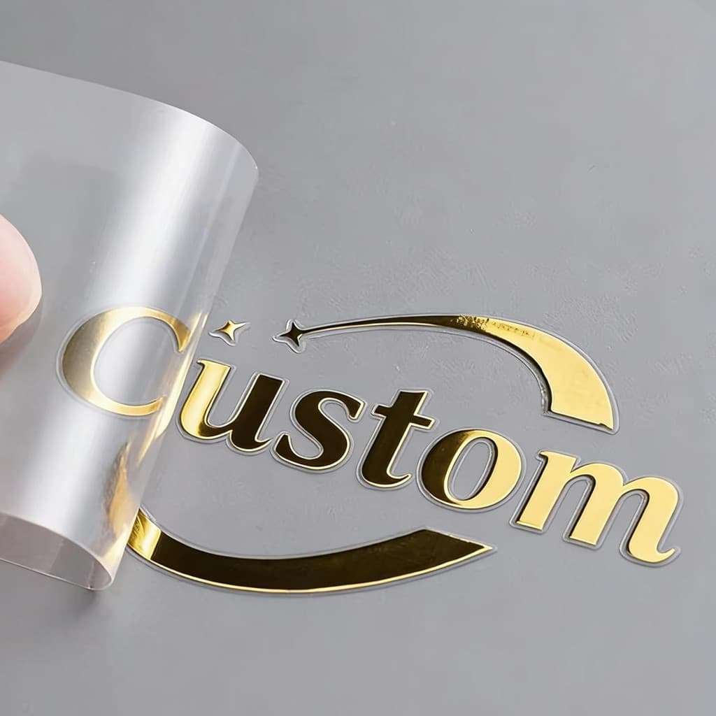 Adesivo De Transferência 3D Personalizado A4/A3-Logotipo Comercial Impressão Folha Carimbo Por De Fornece Um Design Comp