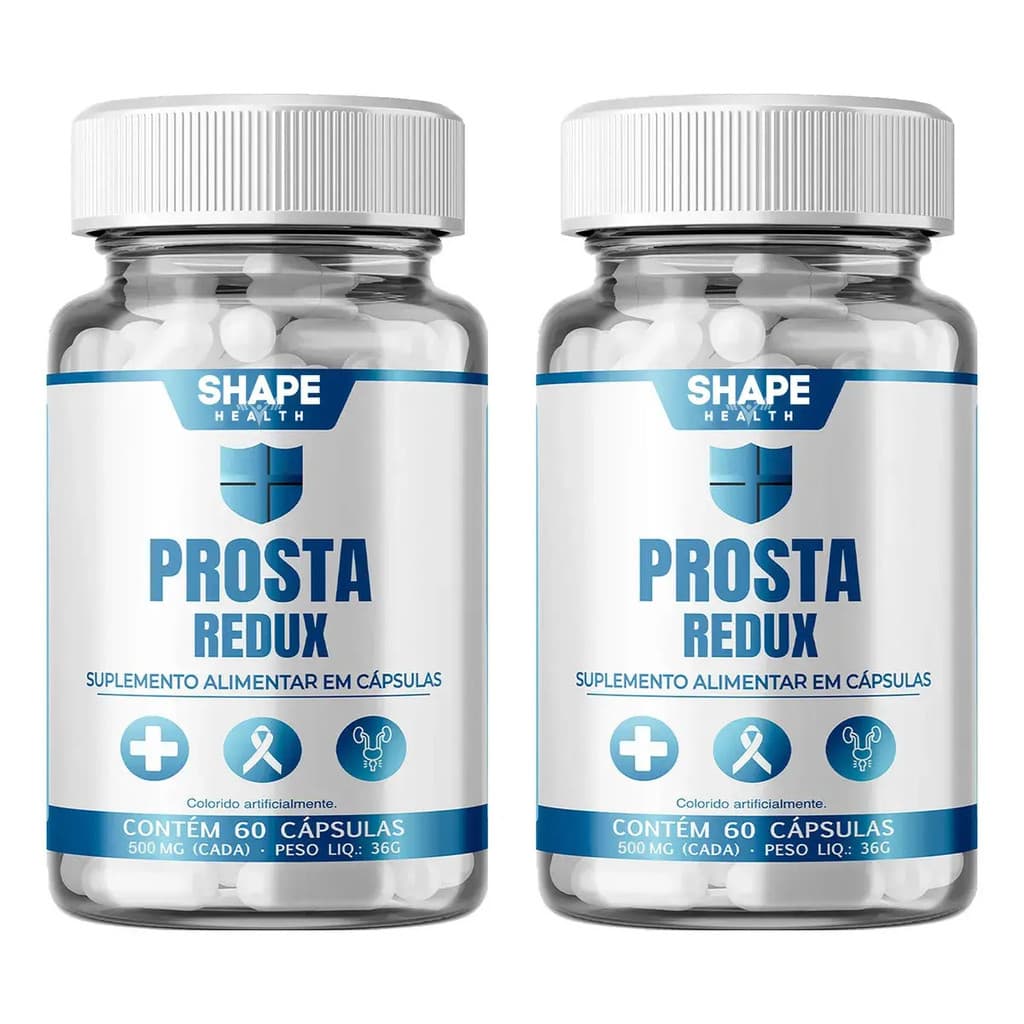 2x Prosta Redux Suplemento Alimentar Saúde Da Homem Prostredux