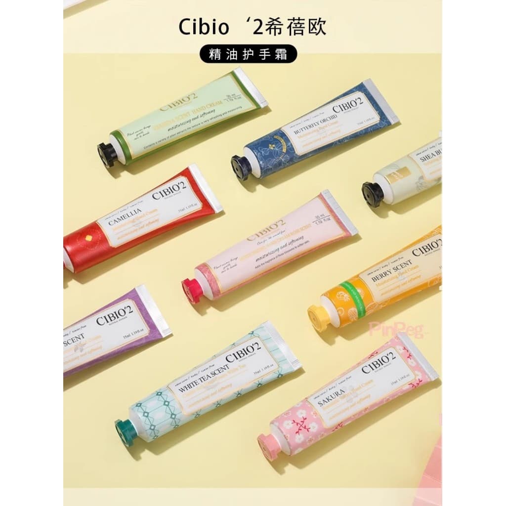 Tailândia CIBIO2 Camélia Creme para as Mãos Spio CB Creme para as Mãos Hidratante Hidratante Lembrança Não Oleosa