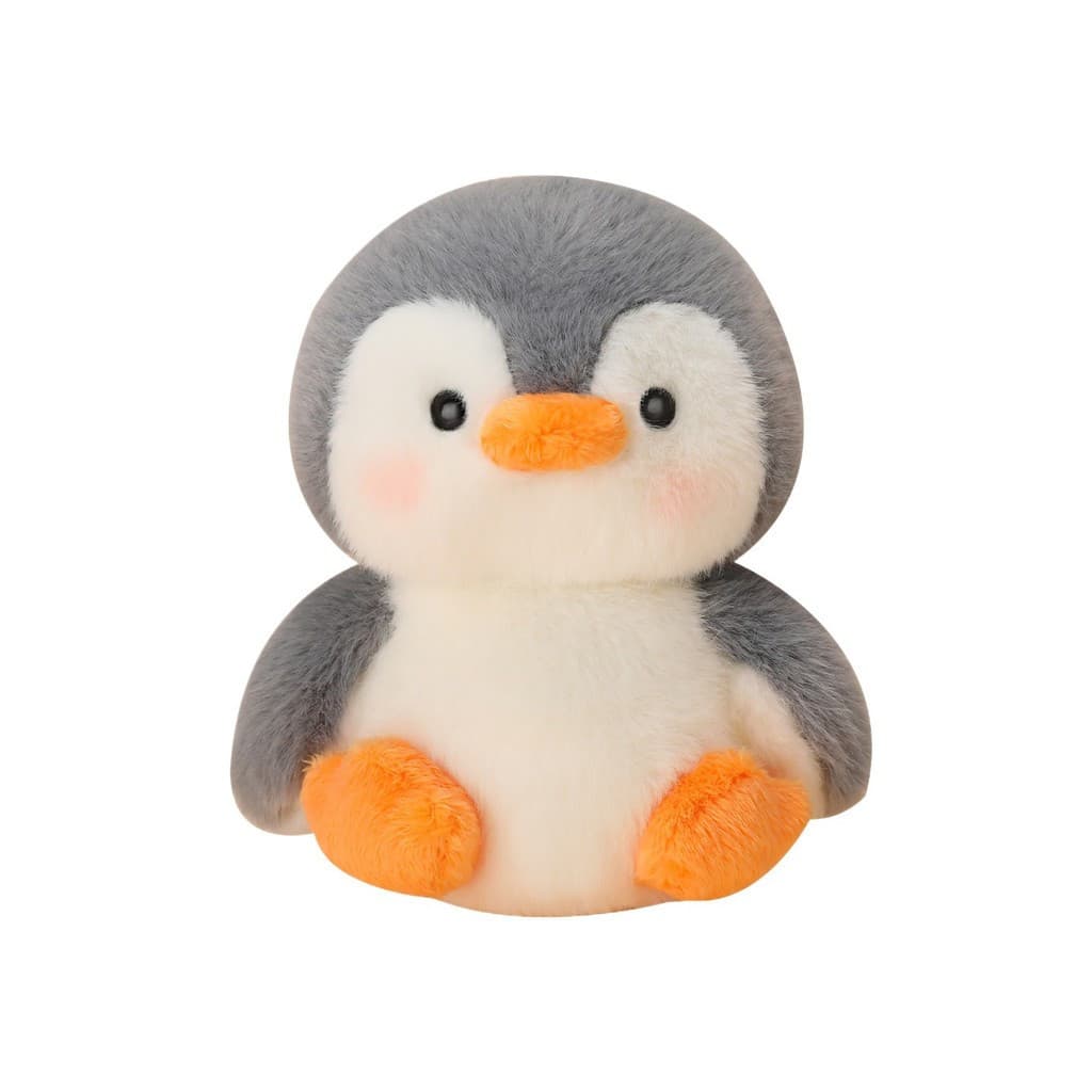 Boneca Desktop acompanhando pequena boneca pinguim coelho boneca de pelúcia bonito tigre boneca ornamentos