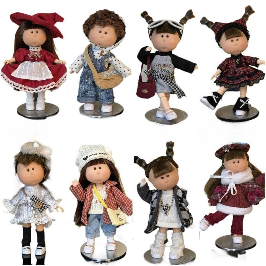 Mini Olhos De Simulação 3D Atualizados , 13 Articulações Móveis , Boneca De Batata E Roupas De 16 cm , Brinquedo De Vest