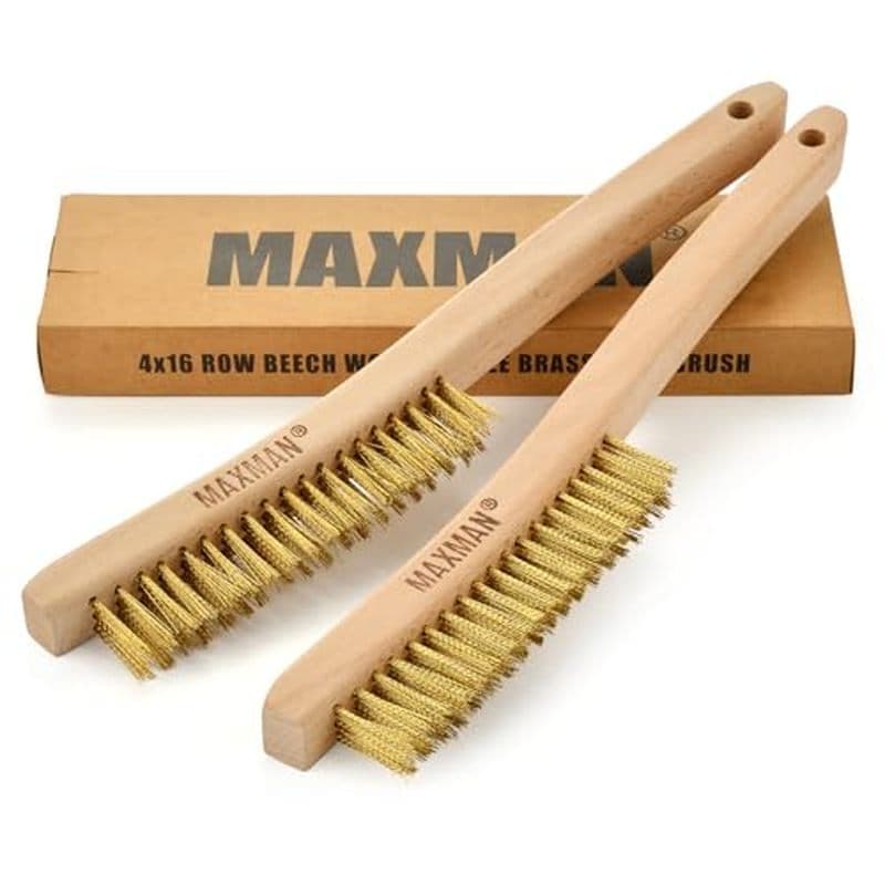 Escova De Fio MAXMAN , Escovas De Aço Inoxidável Resistentes Para Limpeza De Ferrugem , Grelha Remoção De Tinta , Soldag