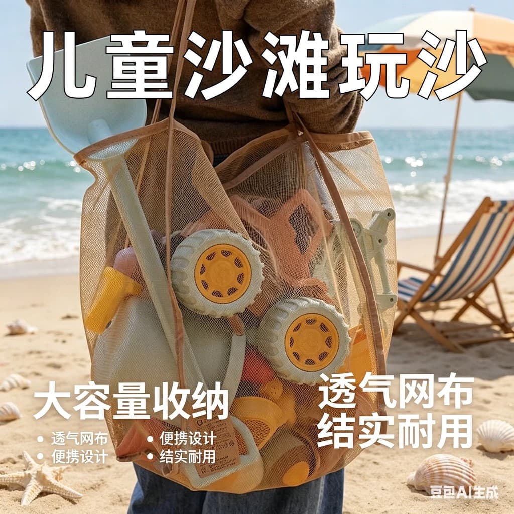 Conjunto de ferramentas de jogo de areia para praia infantil, escavação de areia ao ar livre, equipamento de natação à b