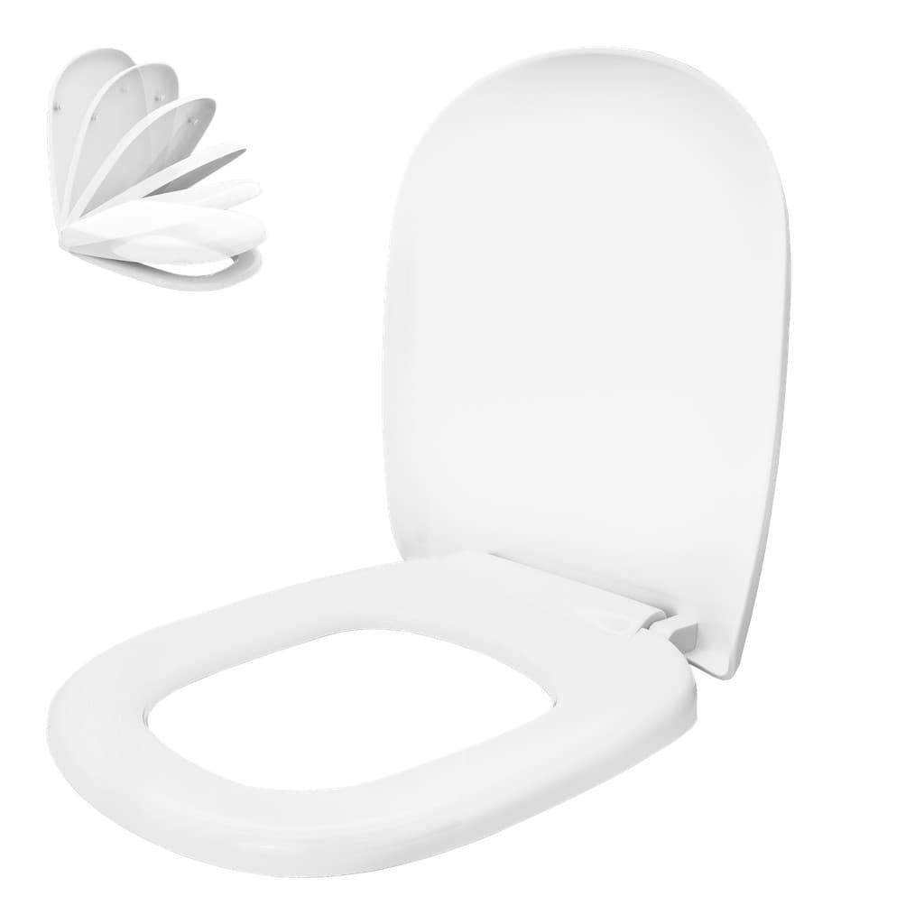 Assento Sanitário PP ETNA/VOGUE/SABATINI BRANCO Soft Close DURACE