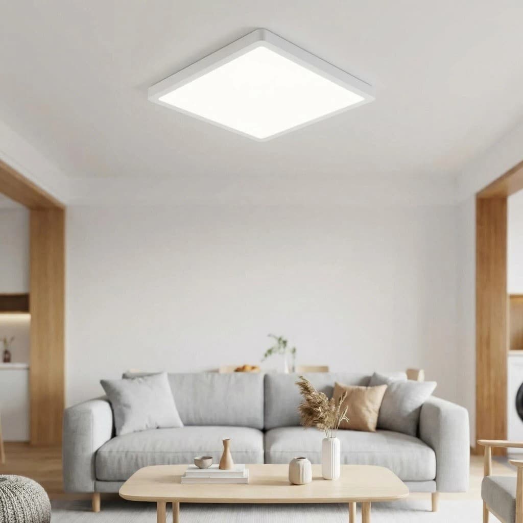 Plafon LED Sobrepor 40W  | Bivolt Quadrado