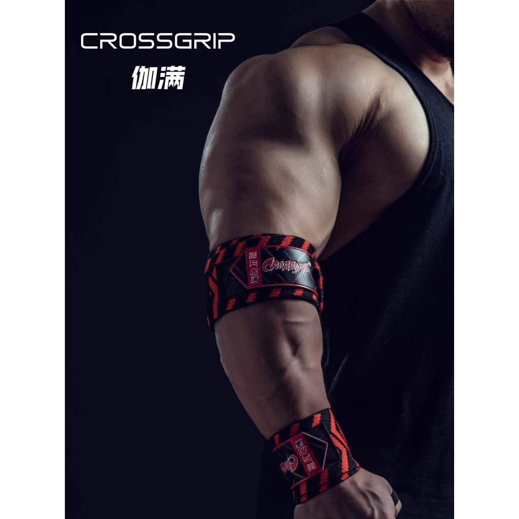 Crossgrip Gaman Mamba Pulseira Enrolamento Pulseira Aptidão Equipamento de proteção Grande equipamento de proteção para