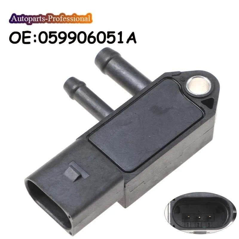 Sensor De Pressão De Exaustão DPF 059906051A 0281006006 Para Audi Q5 Q7 A7 S4 A8 S8 D4 4H VW Assento Leon Porsche Cayenn