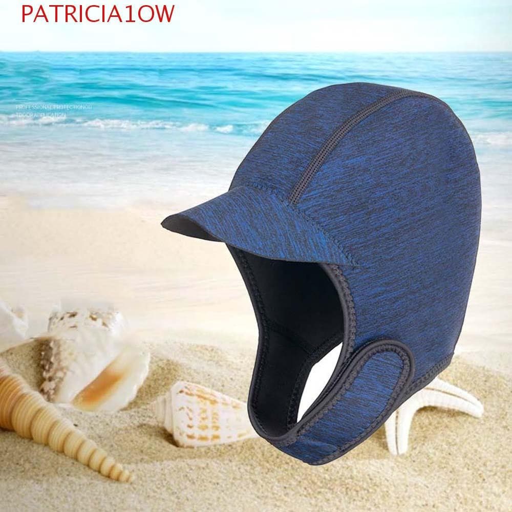 PATRICIA1OW Chapéu De Mergulho Profissional Durável Capuz Capa De Cabeça Capacete Roupa De Banho Aba Sol Elástico Piscin