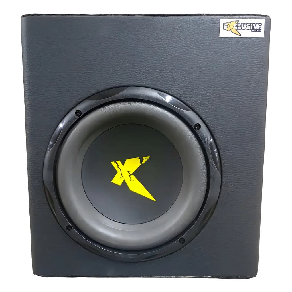 Caixa De Som Ativa Exclusive Subwoofer 8 Pol Xc300 Mini Slim