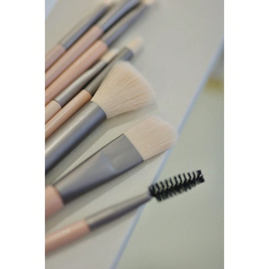 Conjunto com 8 pincéis de maquiagem  Pincéis  pincel de maquiagem kit de maquiagem