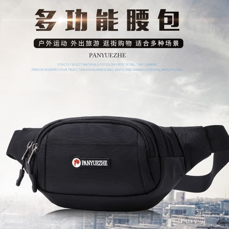 Bolsa de cintura masculina bolsa Diagonal feminina elegante All-Match multifuncional grande capacidade local de trabalho