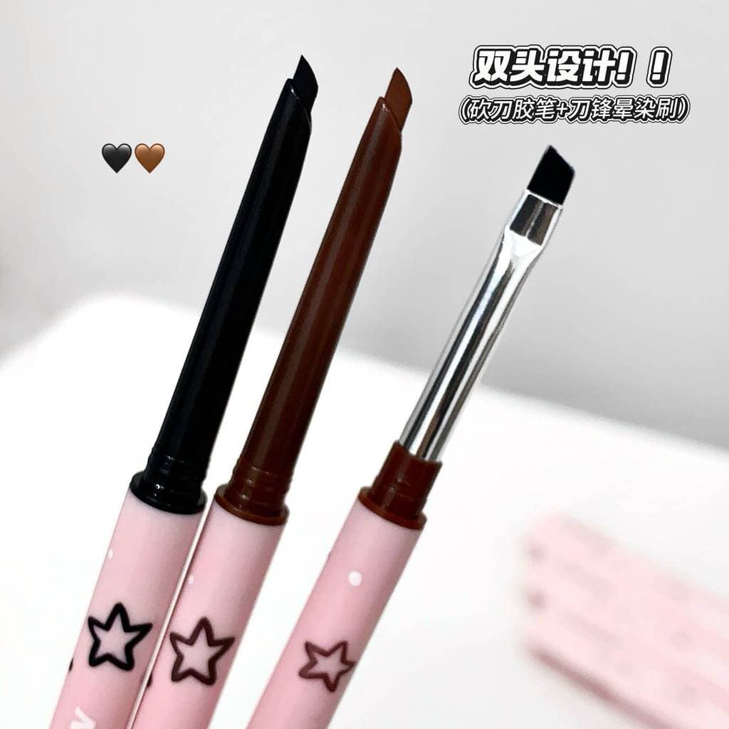 Caneta delineadora em Gel com lâmina de duas cabeças, renderização de cores uniforme, não é fácil de aglomerar, à prova