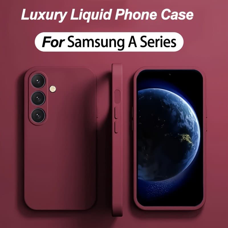 Baratie- Capa para Telemóvel - para Samsung Galaxy A17/A16/A15/A35/A55/A36/A56/A54/A34, Capa Fina Macia de Corpo Inteiro