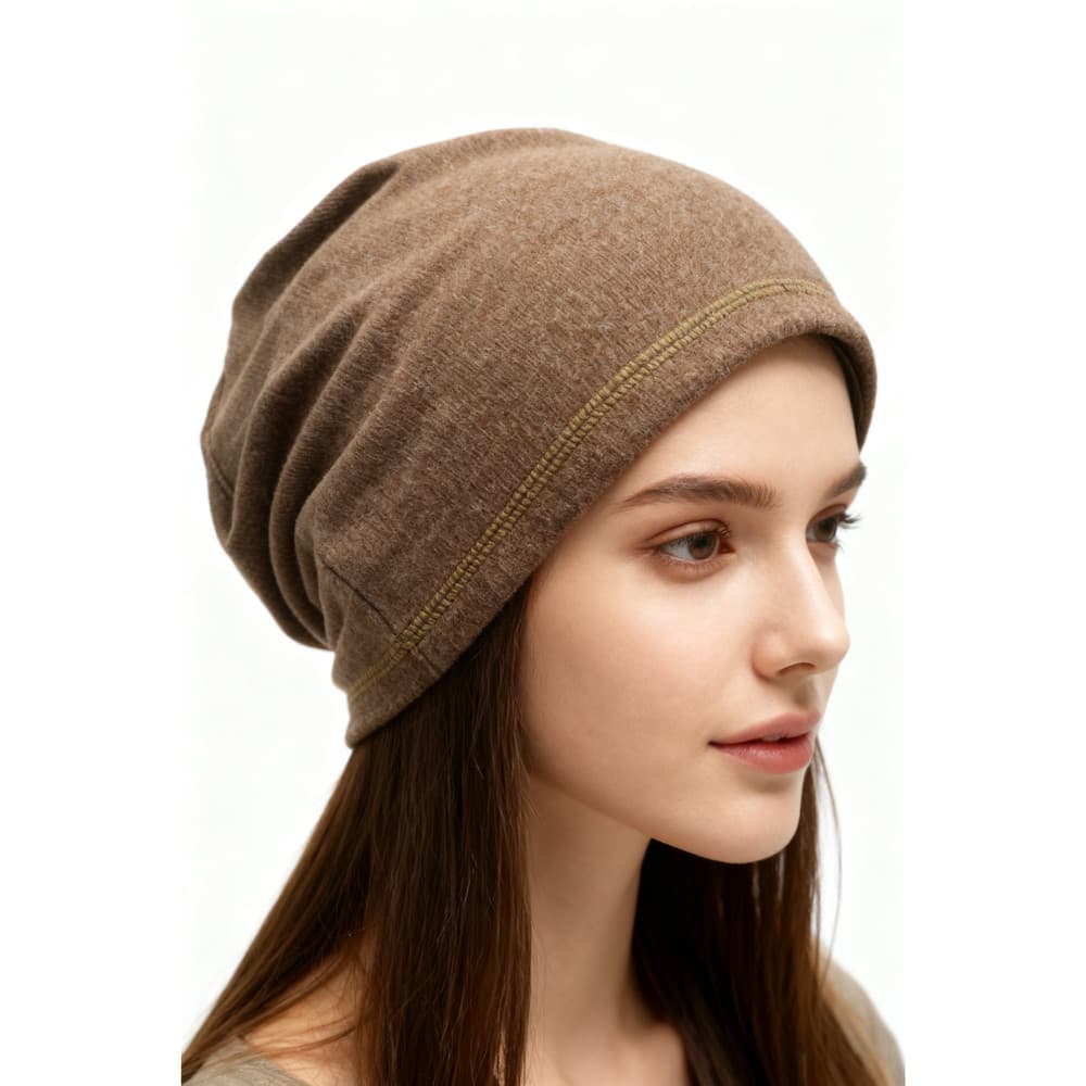 K Chapéu de pilha de malha unissex quente proteção de ouvido boné de cabeça All-Match chapéu frio inverno proteção contr