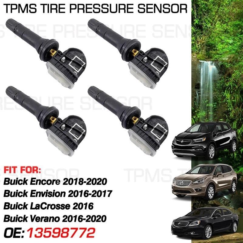 Sensor Monitor De Pressão Dos Pneus Para Buick Encore 2018-2020 Envision 2016-2017 Verano 2016 LaCrosse 13598772peças Au