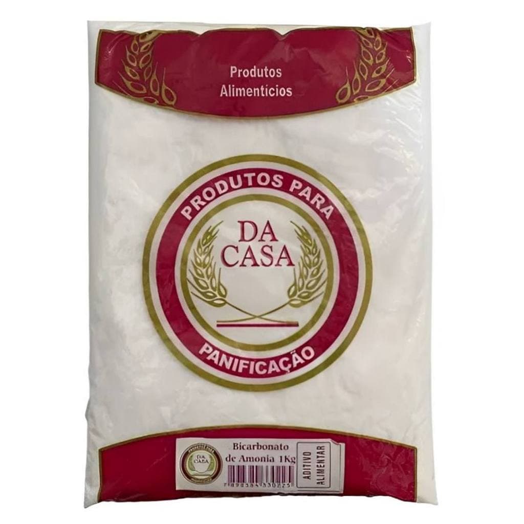 BICARBONATO DE AMONIA 1 KG DA CASA