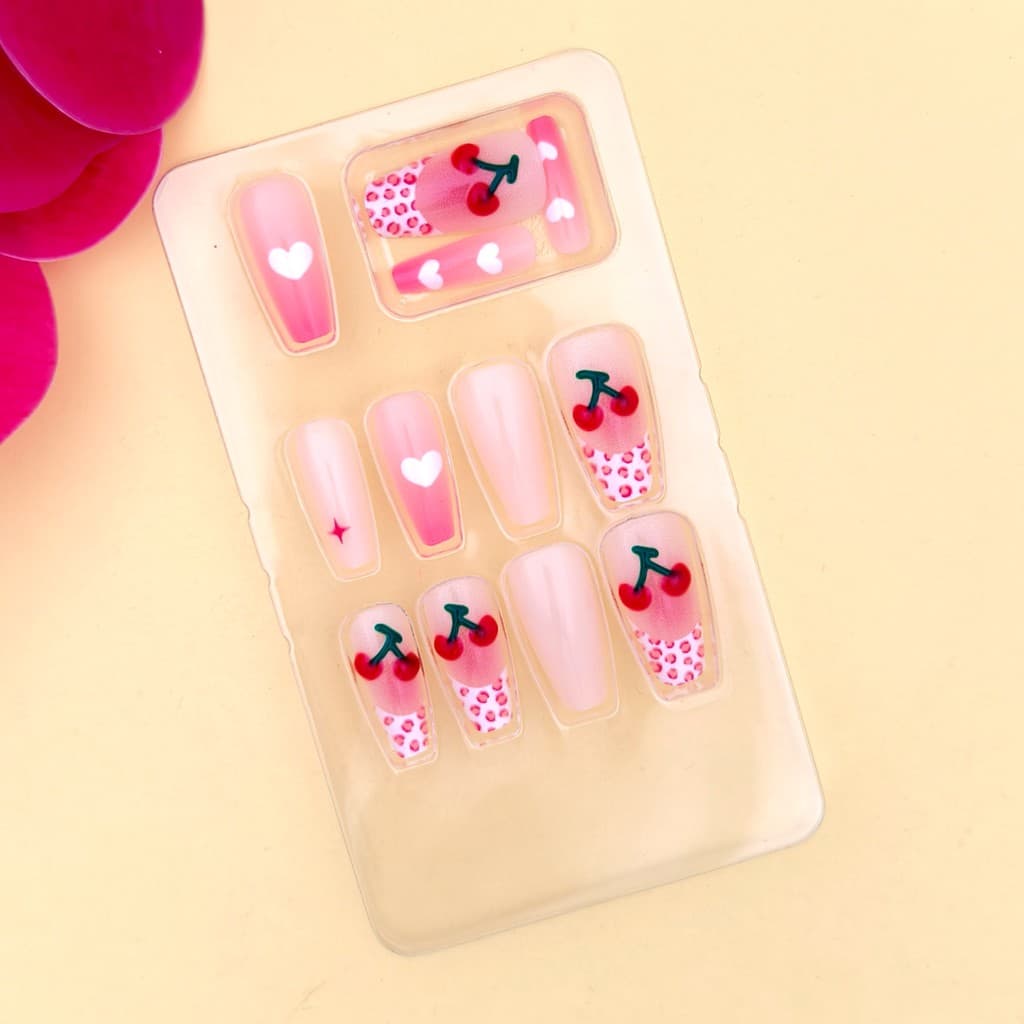 Unhas Postiças infantil Royal Produtos Decorado para Todos os Looks e Ocasiões 12 unhas T-696-1