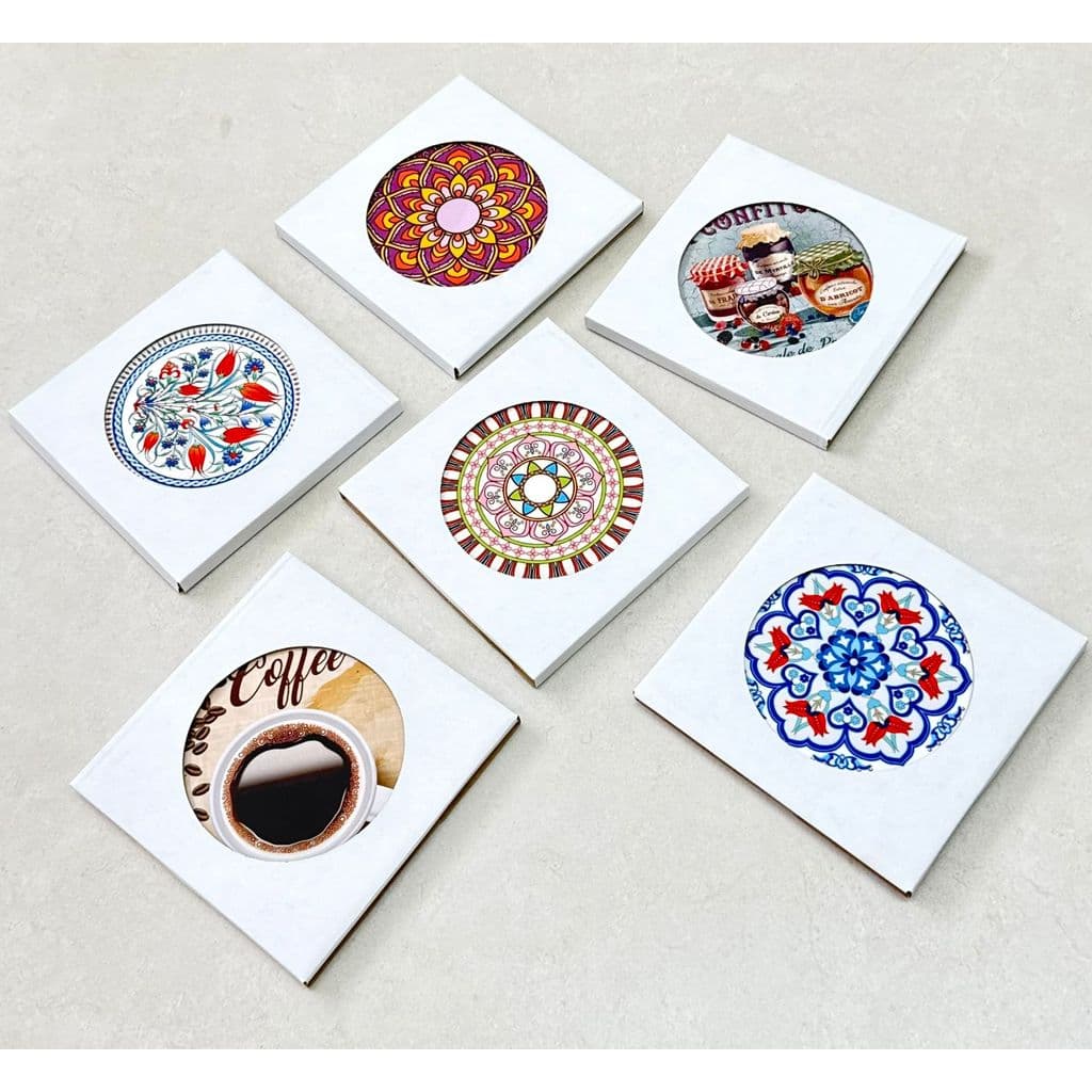 Enfeite Decorativo Parede Cerâmica Circular 17cm Cozinha