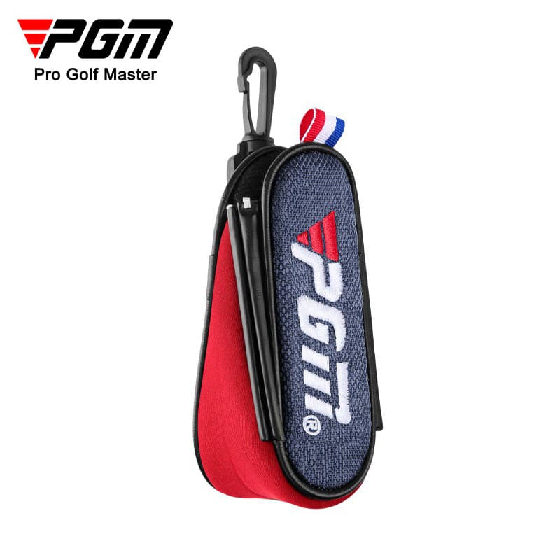 PGM saco de golfe das mulheres dos homens leve pequeno saco de cintura clipe de bola magnética Mini pequeno saco de bola