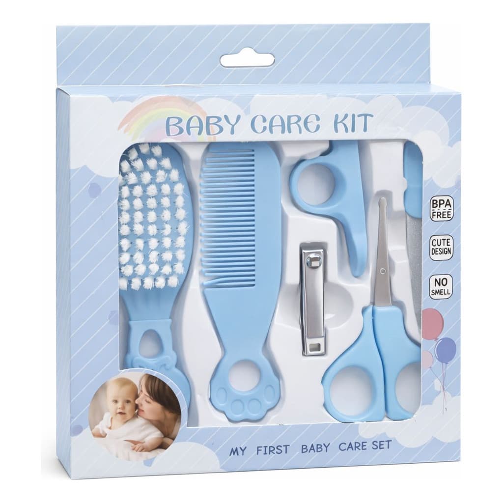 Kit Higiene Bebê Premium 5 Peças Para Cuidados Diarios