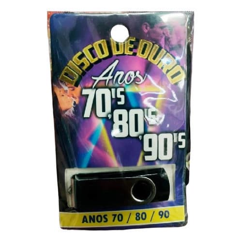 Usb 8gb Pendriive De Musicas Antigas 70/80/90