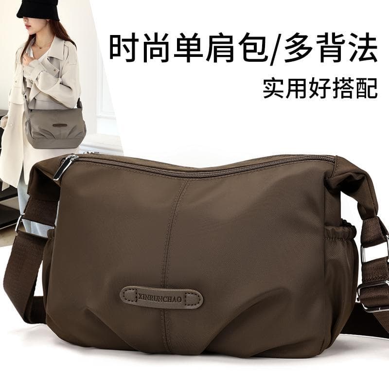 2024 outono inverno novo estilo High-End sentir náilon pano saco do mensageiro feminino leve grande capacidade Casual Al