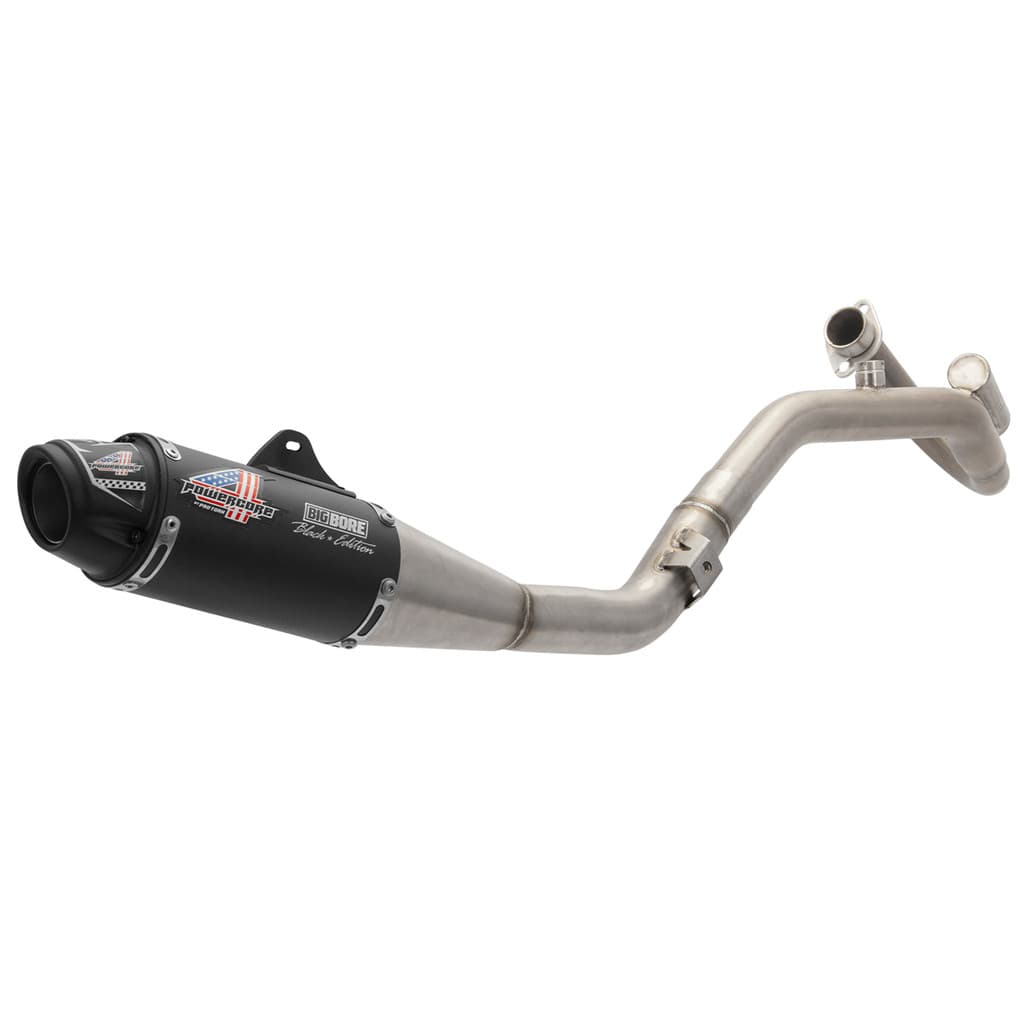 Escapamento Esportivo Pro Tork Modelo Powercore 4 Big Bore Compativel C/Moto Crf 300f 2025 Em Diante